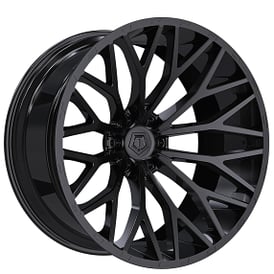 26" TIS Wheels 566B Gloss Black Off-Road Rims