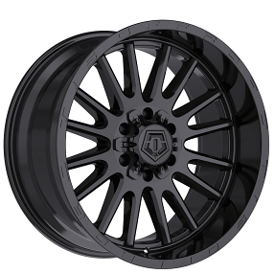 20" TIS Wheels 567B Gloss Black Off-Road Rims