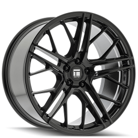 20" Touren Wheels TF07 3507 Gloss Black Flow Formed Rims