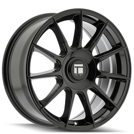 18" Touren Wheels TR81 3281 Gloss Black Rims
