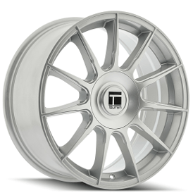 18" Touren Wheels TR81 3281 Gloss Silver Rims