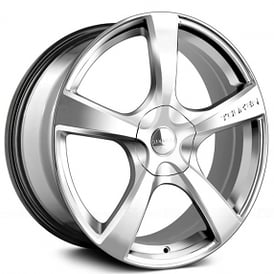 16" Touren Wheels TR9 3190 Hyper Silver Rims 