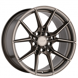 19" Staggered TSW Wheels Neptune Bronze Rotary Forged Rims