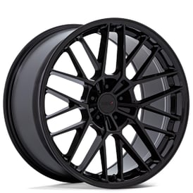 22" TSW Wheels TW001 Daytona Gloss Black Flow Formed Rims