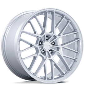 19" TSW Wheels TW001 Daytona Gloss Silver Flow Formed Rims