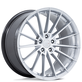 19" Staggered TSW Wheels TW005 Goodwood Hyper Silver Flow Formed Rims