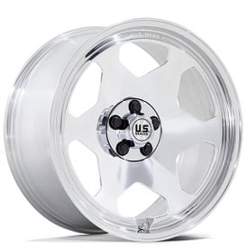22" U.S. Mags Wheels OBS UC144 Fully Polished Rims 