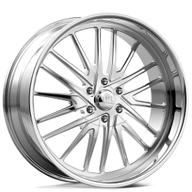 26" U.S. Mags Forged Wheels Arson 6 UF028 Polished Precision Series Rims