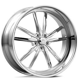 26" U.S. Mags Forged Wheels Bastille 5 UF029 Polished Precision Series Rims