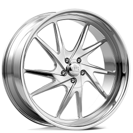 26" U.S. Mags Forged Wheels Blare 5 UF041 Polished Precision Series Rims