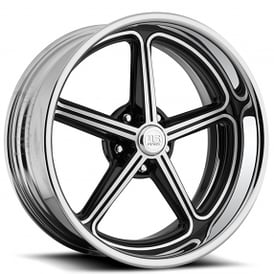 18" U.S. Mags Forged Wheels Cobra US315 Custom Vintage Forged 2-Piece Rims