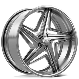 22" U.S. Mags Forged Wheels Dagger UF073 Polished Vintage Forged 2-Piece Rims