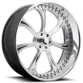 24" U.S. Mags Forged Wheels El Rey US429 Custom Tuckin Series Rims