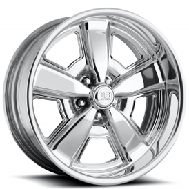 26" U.S. Mags Forged Wheels Malibu US357 Polished Vintage Forged 2-Piece Rims