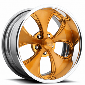 24" U.S. Mags Forged Wheels Templar US618 Custom Vintage Forged 2-Piece Rims