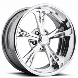 20" U.S. Mags Forged Wheels Venom US624 Polished Vintage Forged 2-Piece Rims