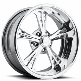 19" U.S. Mags Forged Wheels Venom US624 Polished Vintage Forged 2-Piece Rims