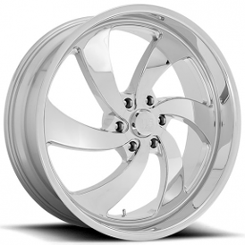 22" U.S. Mags Wheels Desperado 6 U132 Chrome Rims