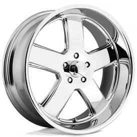 22" U.S. Mags Wheels Hustler U116 Chrome Rims 
