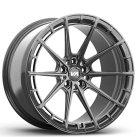 19" Variant Forged Wheels Aure Gloss Gunmetal Monoblock Forged Rims