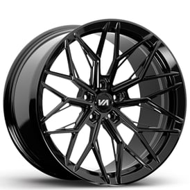 19" Variant Forged Wheels Maxim Gloss Black Monoblock Forged Rims