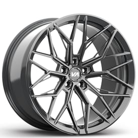 19" Variant Forged Wheels Maxim Gloss Gunmetal Monoblock Forged Rims
