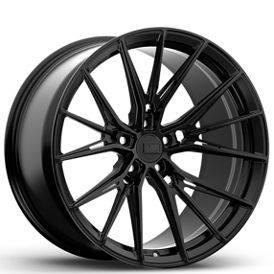 19" Variant Forged Wheels Rian Satin Black Monoblock Forged Rims