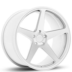20" Variant Forged Wheels Sena Gloss White Monoblock Forged Rims