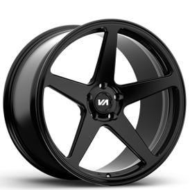 19" Variant Forged Wheels Sena Satin Black Monoblock Forged Rims