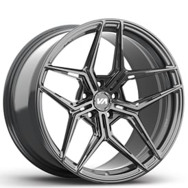 19" Variant Forged Wheels Zeno Gloss Gunmetal Monoblock Forged Rims