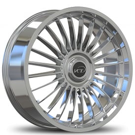 22x8.5" VCT Wheels Spider Chrome Rims