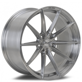 20" Velgen Wheels VF10 Brushed Clear Flow Formed Rims
