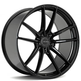 20" Staggered Velgen Wheels VF5 Gloss Black Metallic Flow formed Rims 