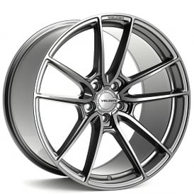 20" Staggered Velgen Wheels VF5 Gloss Gunmetal Flow Formed Rims