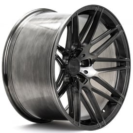 20" Velgen Wheels VF9 Brushed Titanium Flow Formed Rims