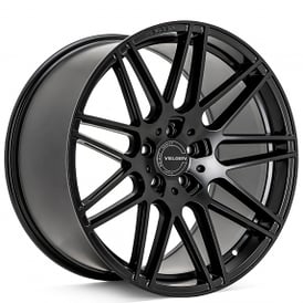 20" Staggered Velgen Wheels VF9 Satin Black Flow Formed Rims