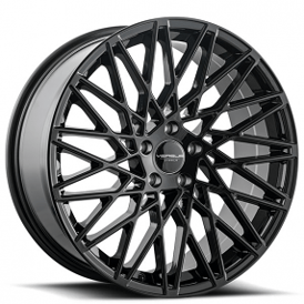 20" Versus Wheels VS001 Gloss Black Rims