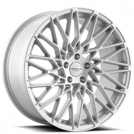 20" Versus Wheels VS001 Silver Machined Rims