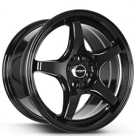 18" Versus Wheels VS005 Black Rims