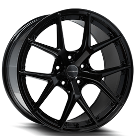 19" Versus Wheels VS09 Gloss Black Rims