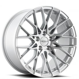 18" Versus Wheels VS442 Silver Machined Rims