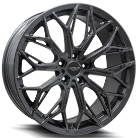20" Versus Wheels VS55 Gunmetal Rims