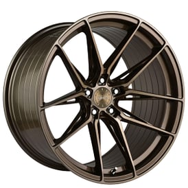 19" Staggered Vertini Wheels RFS1.8 Dual Bronze Flow Formed Rims