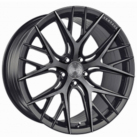 19" Staggered Vertini Wheels RFS2.1 Brushed Dual Gunmetal Flow Formed Rims