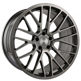 20" Vertini Wheels RFS2.4 Brushed Dual Gunmetal Flow Formed Rims