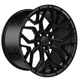 19" Staggered Vertini Wheels RFS2.6 Gloss Black Flow Formed Rims