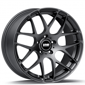 19" Staggered VMR Wheels V710FF Matte Graphite Flow Formed Rims