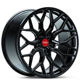 24" Vossen Wheels HF-2 Custom Gloss Black Rims