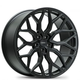 19" Vossen Wheels HF-2 Custom Satin Black Rims