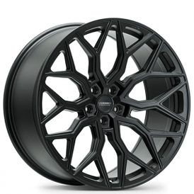 24" Vossen Wheels HF-2 Custom Satin Black Rims